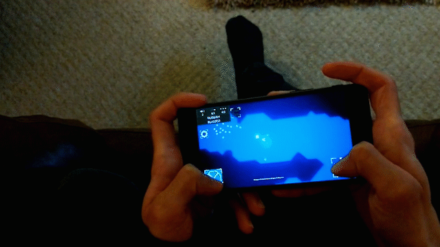 Venture gameplay: picking up a weapon and fighting through a generated level